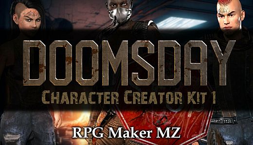 RPG Maker MZ - Doomsday Character Creator Kit 1