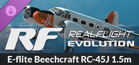 RealFlight Evolution - E-flite Beechcraft RC-45J 1.5m