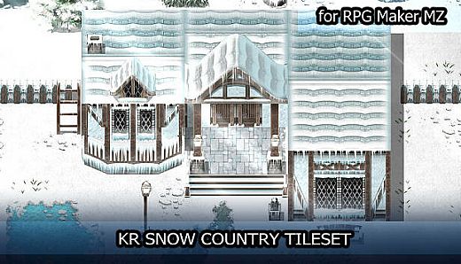RPG Maker MZ - KR Snow Country Tileset