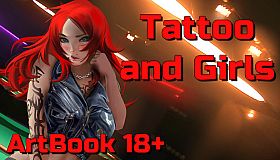Tattoo and Girls - Artbook 18+