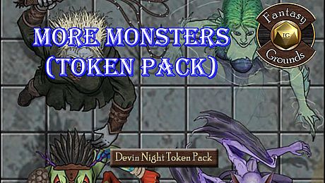 Fantasy Grounds - Token Pack 53: More Monsters (Token Pack) DLC