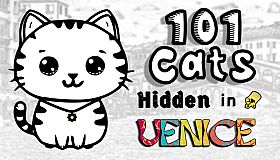 101 Cats Hidden in Venice