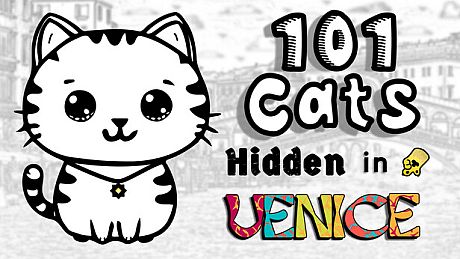 101 Cats Hidden in Venice Game