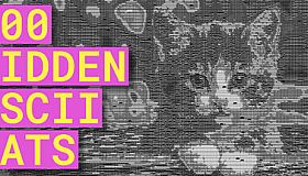 100 Hidden ASCII Cats