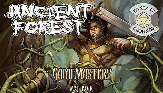 Fantasy Grounds - Pathfinder RPG - GameMaster Map Pack - Ancient Forest