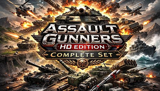 ASSAULT GUNNERS HD EDITION COMPLETE SET
