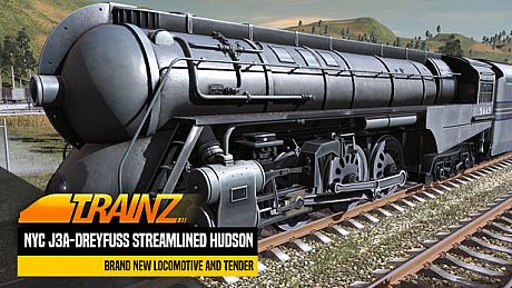 Trainz 2022 DLC - NYC J3a-Dreyfuss streamlined Hudson DLC