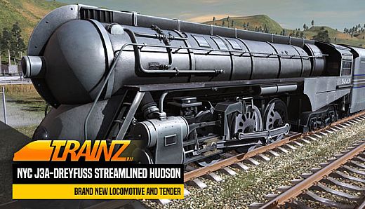 Trainz 2022 DLC - NYC J3a-Dreyfuss streamlined Hudson