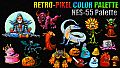 RETRO-PIXEL COLOR PALETTE - NES-55 Palette