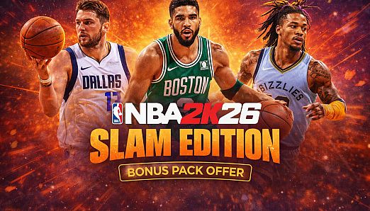 NBA 2K26 SLAM Edition Bonus Pack Offer