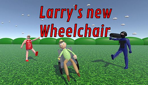 Larry's new wheelchair