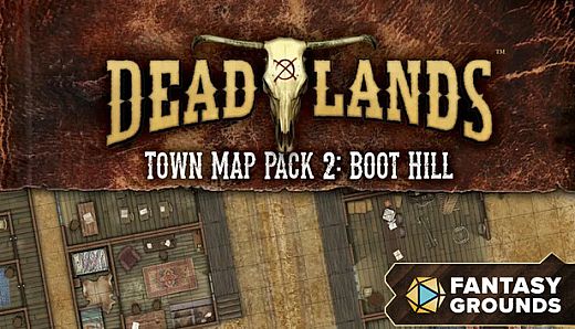 Fantasy Grounds - Deadlands: the Weird West: Map Pack 2: Boot Hill
