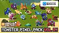 RPG Developer Bakin Mokemo Factory MONSTER PIXEL PACK Vol.4