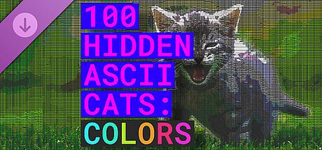 100 Hidden ASCII Cats: Colors