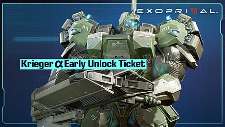 Exoprimal - Krieger α Early Unlock Ticket DLC