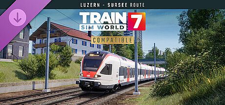Train Sim World 7: S-Bahn Zentralschweiz: Luzern - Sursee Route Add-On