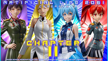 Chapter 2 - Artificial Life 2061 Cyber⁣sys - Anime Songs Within The Nier⁣adroid Persona⁣’s. [Made by: Joseph Sanz] Game