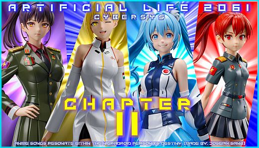 Chapter 2 - Artificial Life 2061 Cyber⁣sys - Anime Songs Within The Nier⁣adroid Persona⁣’s. [Made by: Joseph Sanz]