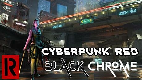 Fantasy Grounds - Cyberpunk Red Black Chrome DLC