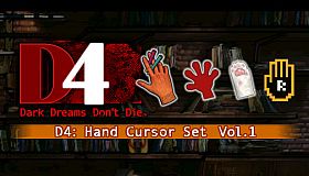 D4: Hand Cursor Set　Vol.1