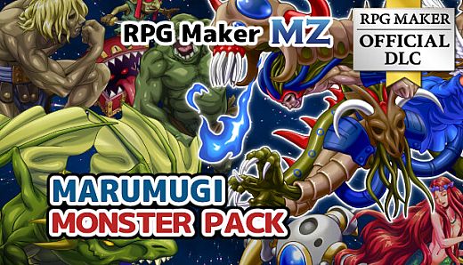 RPG Maker MZ - MARUMUGI Monster Pack