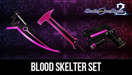 Death end re;Quest 2 - Blood Skelter Set