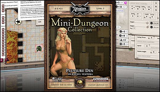 Fantasy Grounds - Mini-Dungeon #022: Pleasure Den (PFRPG)