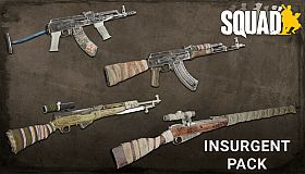 Squad Weapon Skins - Insurgent Pack