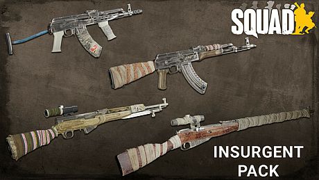 Squad Weapon Skins - Insurgent Pack DLC
