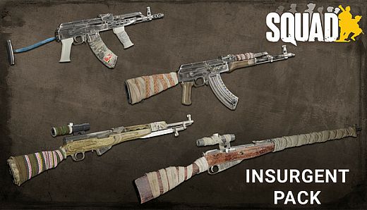 Squad Weapon Skins - Insurgent Pack