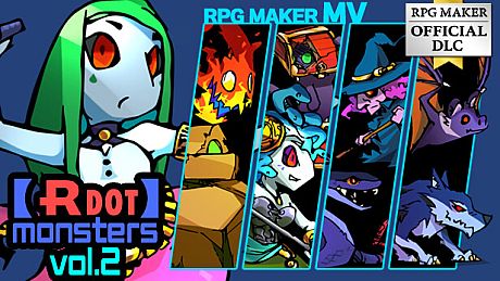 RPG Maker MV - 【Rdot】monsters vol.2 DLC