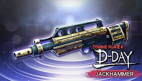 Zombie Hunter: D-Day - SS-ranked Weapon "JACKHAMMER"