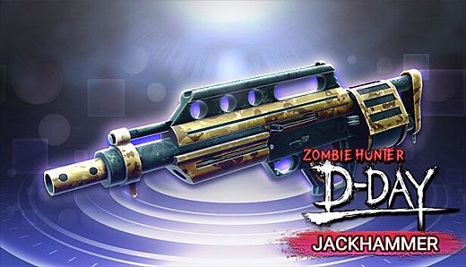 Zombie Hunter: D-Day - SS-ranked Weapon "JACKHAMMER"
