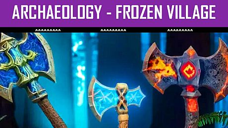 Archaeology - Frozen Village Game