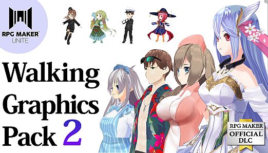 RPG Maker Unite Walking Graphics Pack 2