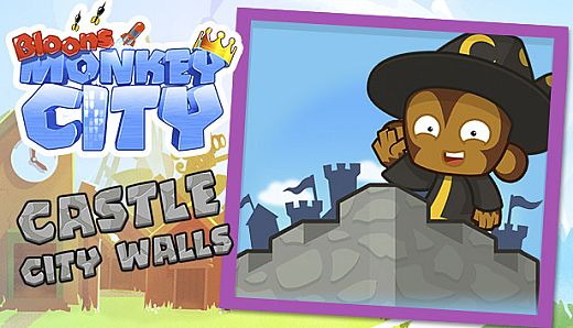 Bloons Monkey City - Castle City Walls