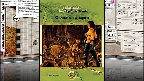 Fantasy Grounds - DB2 Crater of Umeshti (Castles & Crusades) DLC