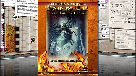 Fantasy Grounds - Road to War: The Equinox Crown (5E) DLC