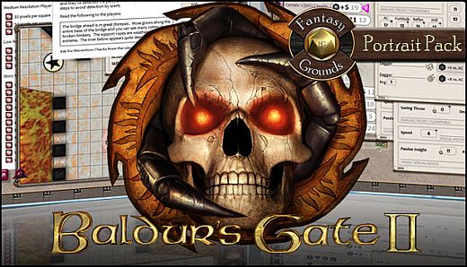 Fantasy Grounds - Baldur's Gate II Portrait Pack
