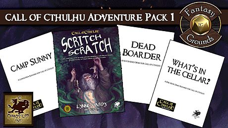 Fantasy Grounds - Call of Cthulhu Adventure Pack 1 (Call of Cthulhu 7E) DLC