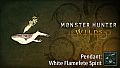 Monster Hunter Wilds - Zdobienie: biały duch Tańczącego Ognia
