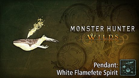 Monster Hunter Wilds - Zdobienie: biały duch Tańczącego Ognia DLC