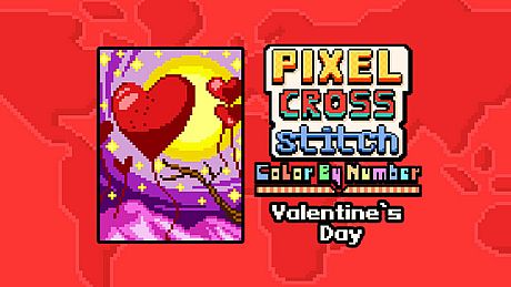 Pixel Cross Stitch - Valentine's Day Pack DLC