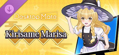 Desktop Mate Touhou Project Kirisame Marisa DLC