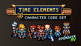 RPG Maker MV - Time Elements - Character Core Set