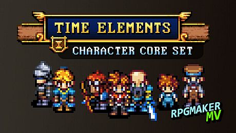 RPG Maker MV - Time Elements - Character Core Set DLC