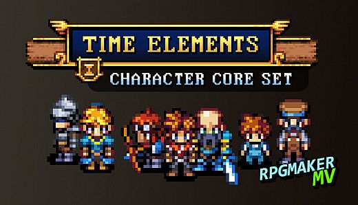 RPG Maker MV - Time Elements - Character Core Set