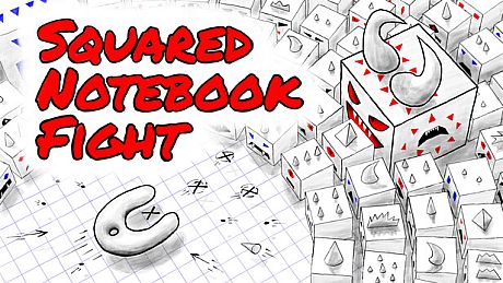 Squared Notebook Fight Game