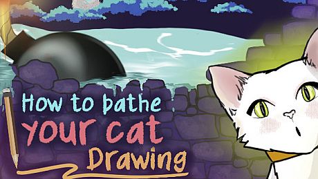 How To Bathe Your Cat: Drawing Game