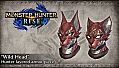 Monster Hunter Rise - "Wild Head" Hunter layered armor piece